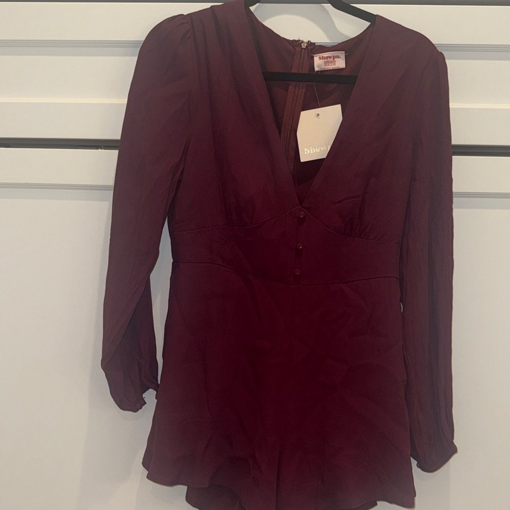 Showpo Stuck With It Romper NWT
